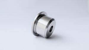 Pieza mecanizada con decoletaje de Jabellan, especialistas en fresado CNC y mecanizado de piezas.